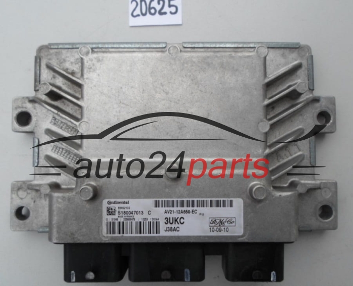 ECU ENGINE CONTROLLER FORD FIESTA 1.6 TDCI AV21-12A650-EC, AV2112A650EC, S180047013C