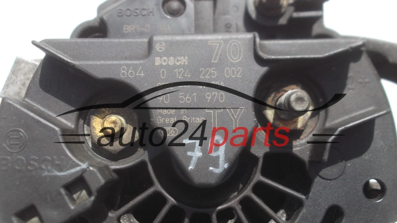 Alternatore OPEL ASTRA ZAFIRA 1.6 1.8 BOSCH  0124225002,  90561970 TY