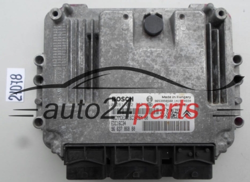 ECU ENGINE CONTROLLER PEUGEOT EXPERT FIAT SCUDO 1.6 HDI JTD BOSCH 0281012982, 0 281 012 982, 9663786880 