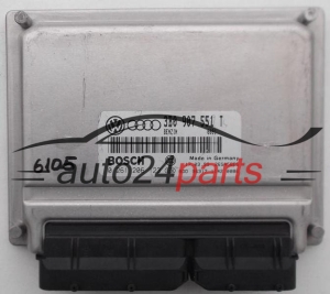 KOMPUTER STEROWNIK SILNIKA AUDI A4 A6 2.8 AQD BOSCH 0 261 206 123, 0261206123, 3B0 907 551 T, 3B0907551T -  6105, 6302, 20482
