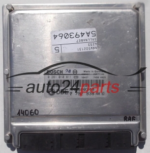 ECU ENGINE CONTROLLER LAND ROVER FREELANDER 2.0 D BOSCH 0 281 010 811, 0281010811, DDE 7 792 938, 7792938 