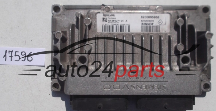 STEROWNIK SKRZYNI AUTOMATYCZNEJ RENAULT MEGANE 1.9 S126027104 A, S126027104A, 8200695968