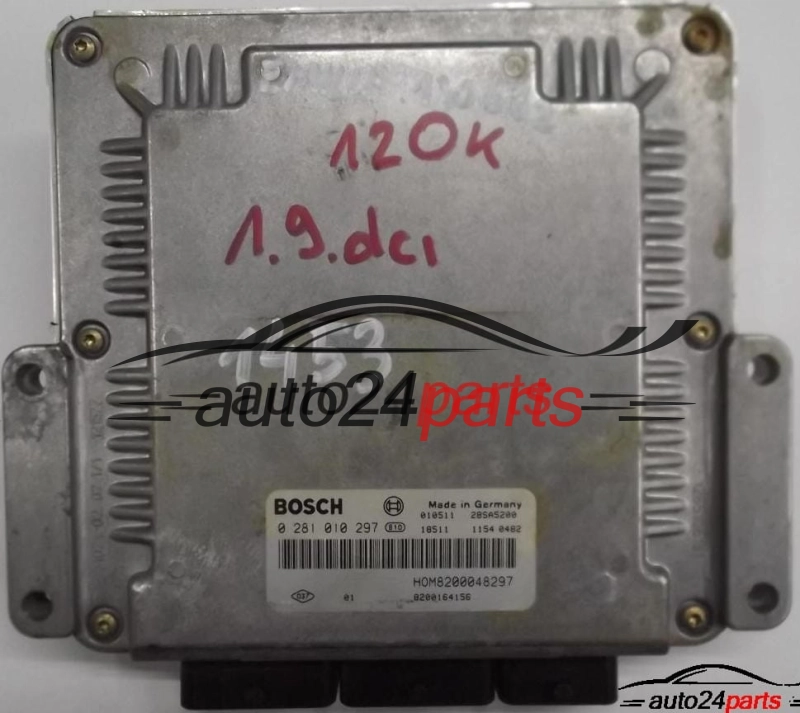 RENAULT LAGUNA 1.9 DCI F9Q BOSCH 0281010297, 0 281 010 297, HOM8200048297, 8200112661, 28FM0288
