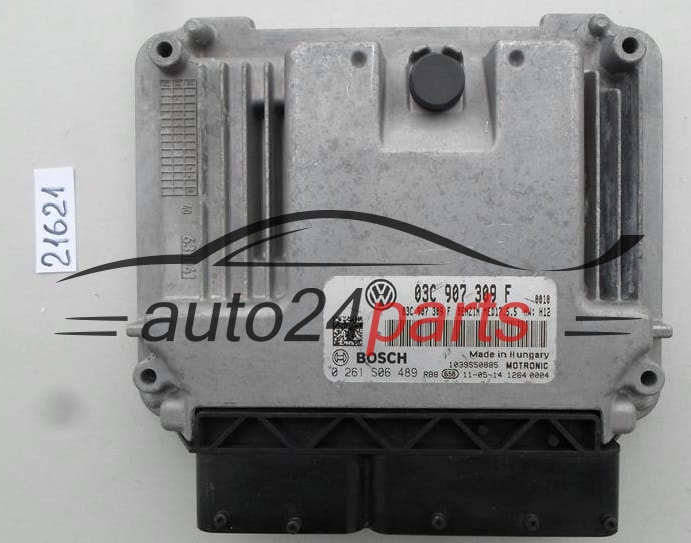  AUDI VW VOLKSWAGEN BOSCH 0 261 S06 489, 0261S06489, 03C 907 309 F, 03C907309F, MED17.5.5