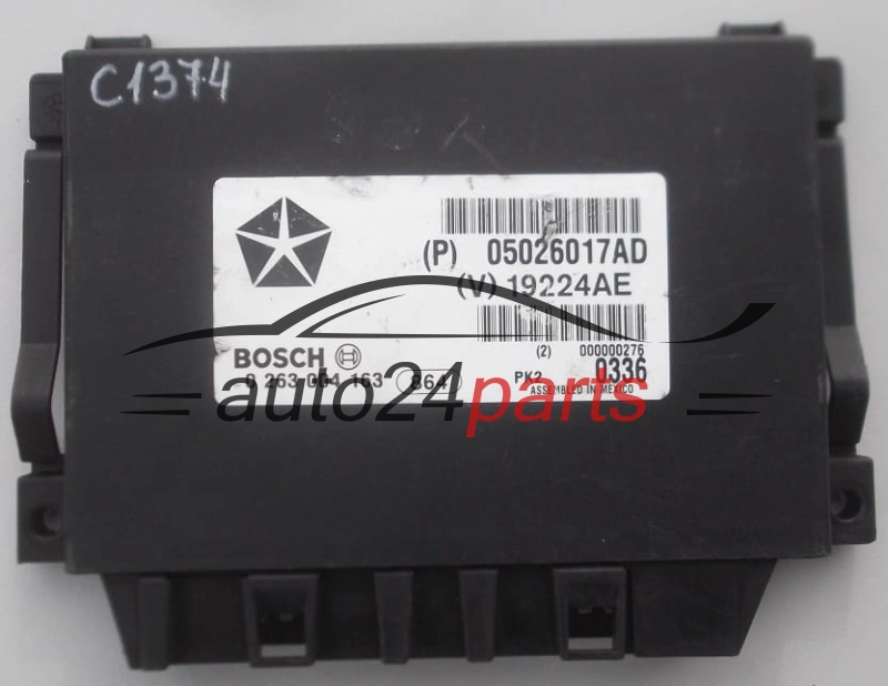 CENTRALITA DE CONFORT  PARKTRONIK PDC JEEP GRAND CHEROKEE BOSCH 0 263 004 163, 0263004163, 05026017AD 