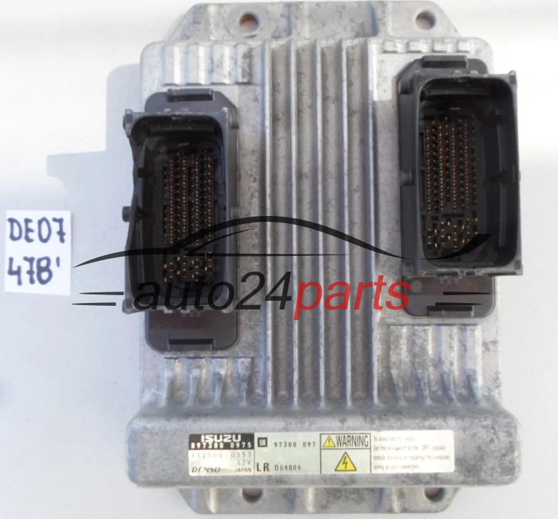 OPEL CORSA COMBO 1.7 CDTI Z17DTH ISUZU 897300 0975, 8973000975, GM 97300 097, 97300097, DENSO 112500 0153, 1125000153 