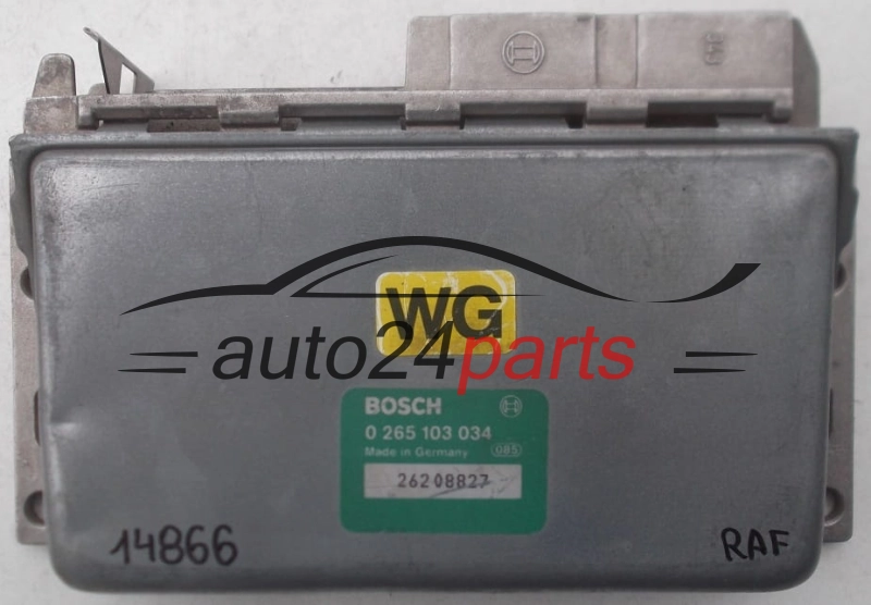  BOSCH 0 265 103 034 WG, 0265103034WG, 0265103034 