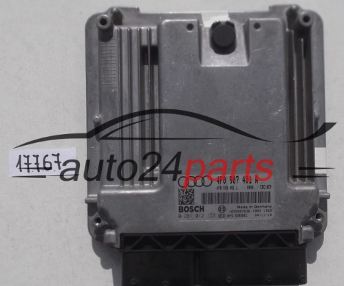 CENTRALINA MOTORE AUDI A6 3.0 TDI BOSCH 0 281 012 153