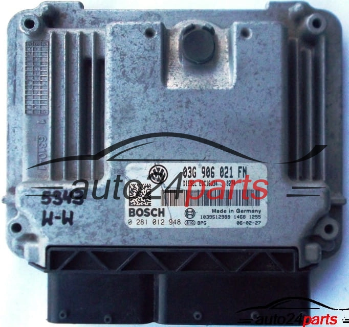 ΜΟΝΑΔΑ ΕΛΕΓΧΟΥ ΚΙΝΗΤΗΡΑ VW VOLKSWAGEN GOLF 2.0 TDI 03G906021FN