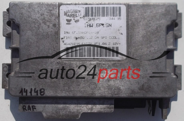 ecu engine control module FIAT PUNTO 1.2 8V 