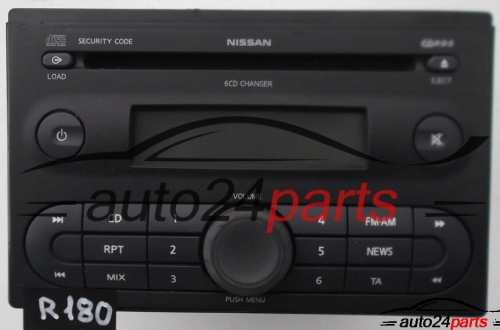 RADIO CD NISSAN MICRA 7 645 387 318 / 7645387318 