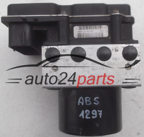 Aντλία ABS VOLKSWAGEN SEAT SKODA BOSCH 0 265 231 712, 0265231712, 6Q0 614 117 S, 6Q0614117S, 0 265 800 511, 0265800511, 6Q0 907 379 AF, 6Q0907379AF
