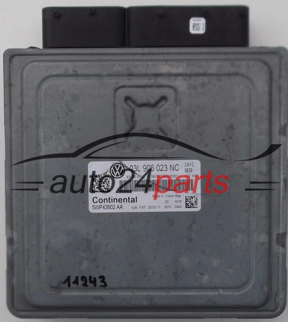 MOTORSTEUERGERÄT ECU STEUERGERAT VW VOLKSWAGEN TOURAN CONTINENTAL 5WP42602 AA