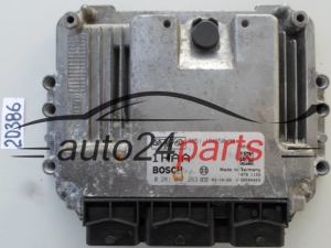 KOMPUTER STEROWNIK SILNIKA FORD FOCUS C-MAX 1.6 TDCI BOSCH 0 281 011 263, 0281011263, FoMoCo 3M51-12A650-MA, 3M5112A650MA - 20386