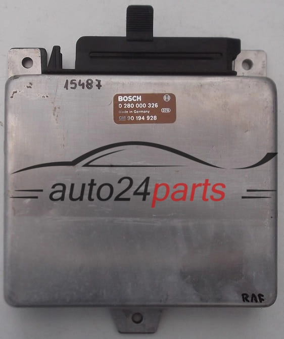 KOMPUTER STEROWNIK SILNIKA OPEL BOSCH 0 280 000 326, 0280000326, GM 90 194 928, 90194928 