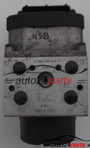 ABS FIAT PUNTO 1.8 HGT BOSCH 0 265 220 552, 0265220552, 46542381, 0 273 004 428, 0273004428 