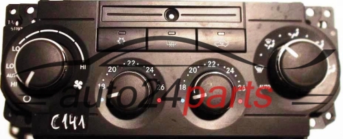 STEUERUNG HEIZUNG KLIMATRONIC KLIMAANLAGE KLIMADEBEDIENTEIL STEUERGERAT CHRYSLER 300C P55111031AC, 55111031AC, P 55111031 AC 