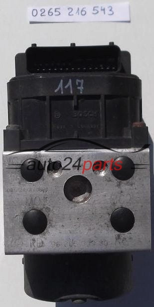 Pompa abs i sterownik PEUGEOT 406 0265216543 9630532980 0273004270