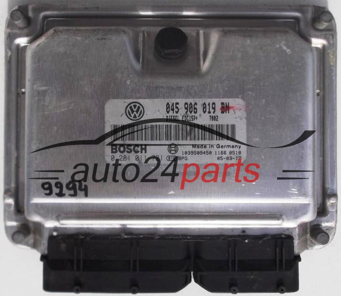 ΜΟΝΑΔΑ ΕΛΕΓΧΟΥ ΚΙΝΗΤΗΡΑ VW VOLKSWAGEN FOX, POLO 1.4TDI, BOSCH 0 281 011 721