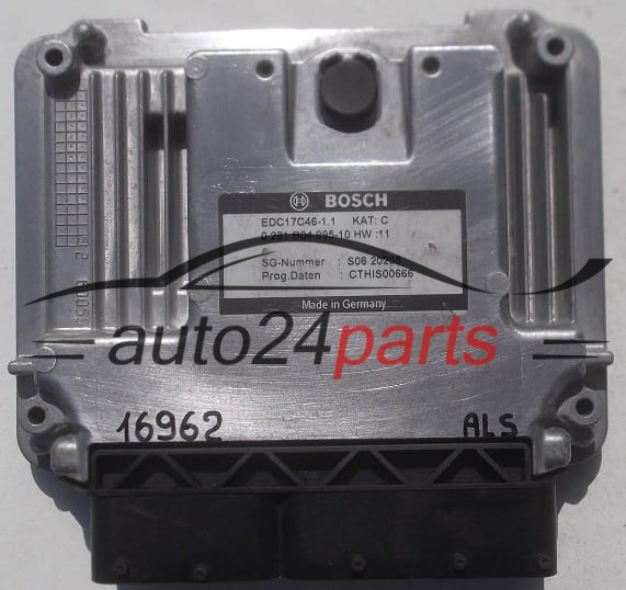 Μονάδα Ελέγχου Κινητήρα CHIPTUNING AUDI VOLKSWAGEN BOSCH 0 281 B04 995-10