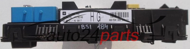 Ηλεκτρικό κιβώτιο θρυαλλίδων κουτί BSI OPEL ASTRA H GM 13 206 759 HG