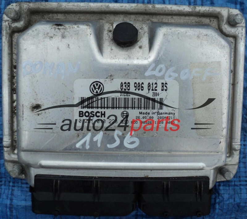 KOMPUTER STEROWNIK SILNIKA SEAT LEON TOLEDO 1.9 TDI AGR  038906012BS, BOSCH 0281010228, 28SA4211