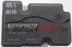 ABS PUMPE BLOCK HYDRAULIKPUMPE STEUERGERAT  FIAT DOBLO 51822702, ATE 10.0207-0140.4,  10.0970-1605.3