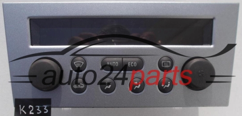 STEUERUNG HEIZUNG KLIMATRONIC KLIMAANLAGE KLIMADEBEDIENTEIL STEUERGERAT OPEL MERIVA 013 132 388 / 013132388 