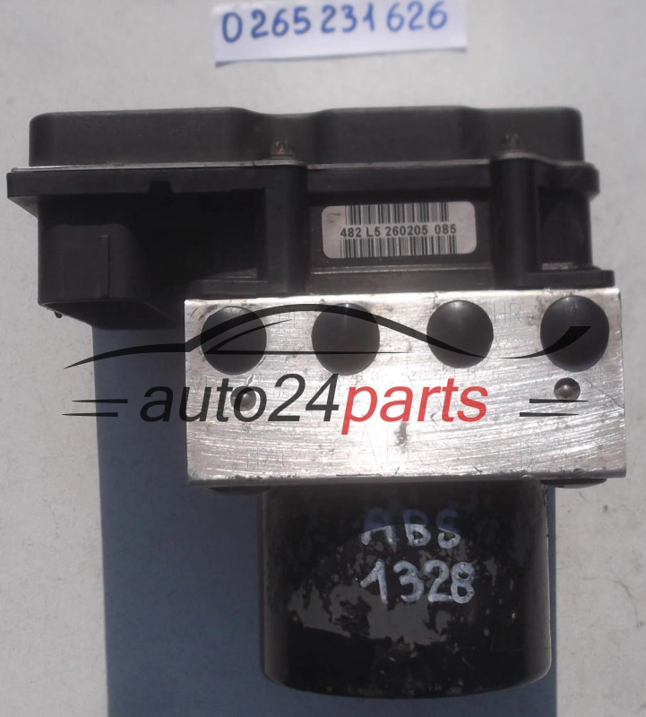 ABS POMPA I STEROWNIK VOLKSWAGEN FOX POLO BOSCH 0 265 231 626, 0265231626, 5Z0 614 117 B, 5Z0614117B, 0 265 800 468, 0265800468