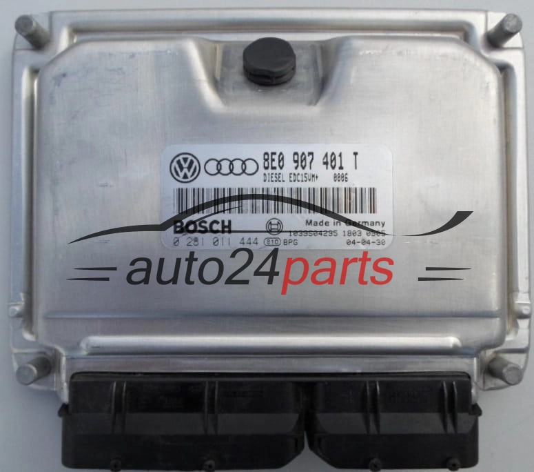 Μονάδα Ελέγχου Κινητήρα VOLKSWAGEN PASSAT 2.5 TDI BOSCH 0 281 011 444, 8E0 907 401 T
