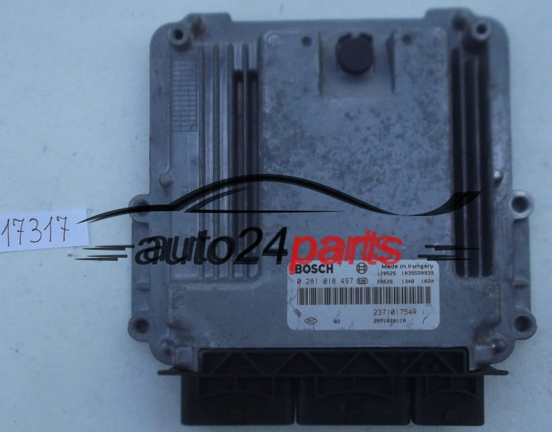 ECU CENTRALITA DE MOTOR RENAULT TRAFIC 2.0 HDI BOSCH 0 281 018 497