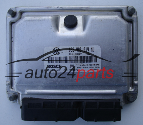 VOLKSWAGEN SEAT IBIZA 1.9 TDI BOSCH 0 281 011 823, 0281011823, 038 906 019 NJ, 038906019NJ, EDC15P+