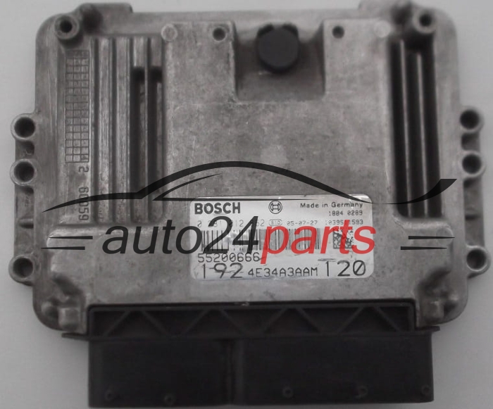 Μονάδα Ελέγχου Κινητήρα FIAT ALFA ROMEO 1.9 JTD BOSCH 0 281 012 862, 55200666