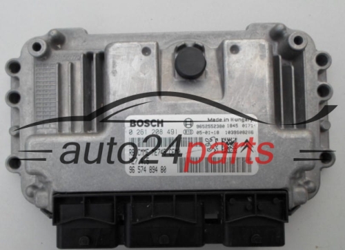 ECU ENGINE CONTROLLER CITROEN C4 1.6 BOSCH 0261208491, 9657489480