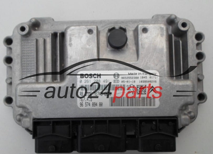 ECU ENGINE CONTROLLER CITROEN C4 1.6 BOSCH 0261208491, 9657489480