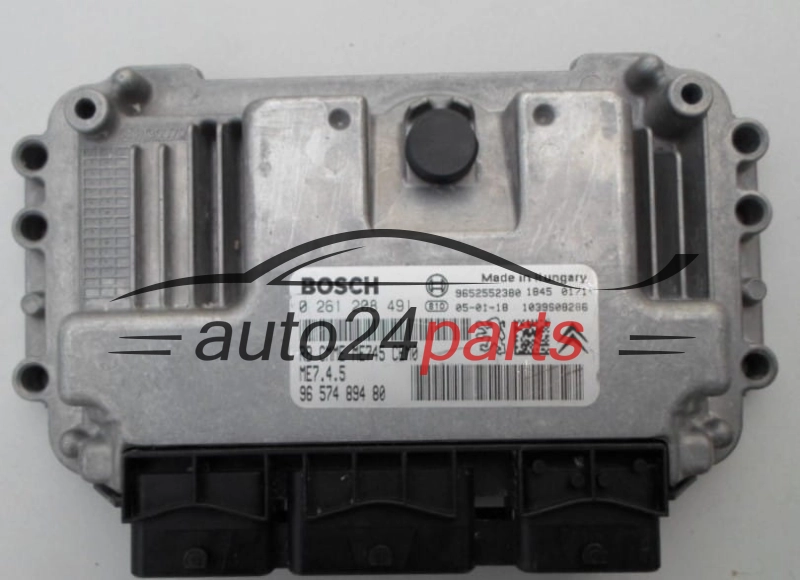 ECU ENGINE CONTROLLER CITROEN C4 1.6 BOSCH 0261208491, 9657489480
