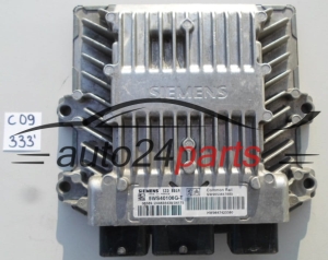 KOMPUTER STEROWNIK SILNIKA CITROEN PEUGEOT SIEMENS 5WS40106G-T, 5WS40106GT, SW 9653647880, HW 9647423380, SID801A - 333, 363, 373