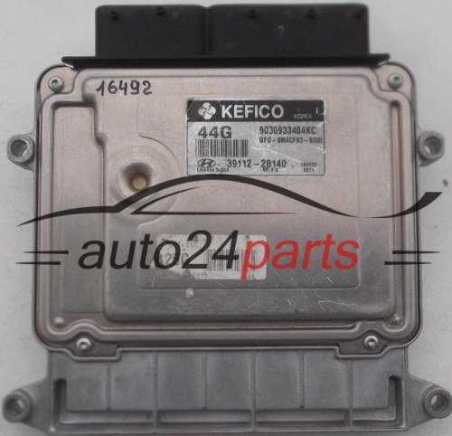 ECU ENGINE CONTROLLER HYUNDAI KIA 39112-2B140, 391122B140, 9030933404KC