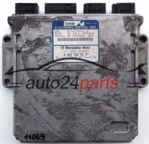 KOMPUTER STEROWNIK SILNIKA MERCEDES W202 2.2 CDI, LUCAS 0099082, R 04010024 B, R04010024B, A 022 545 55 32, A0225455532 - 11069