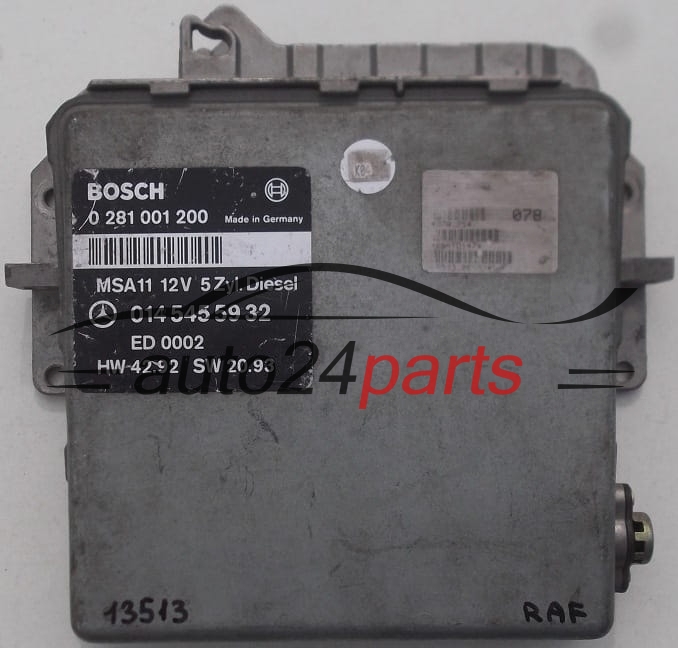 MERCEDES C KLASA W202 BOSCH 0 281 001 200, 0281001200, 014 545 59 32, 0145455932
