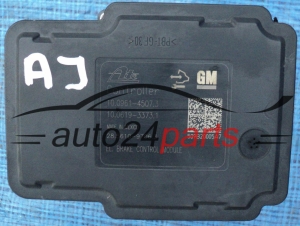 ABS MODULO BOMBA UNIDAD DE CONTROL OPEL CHEVROLET ASTRA J 4 IV 28.5610-9706.3, 10.0961-4507.3, 10.0619-3373.1