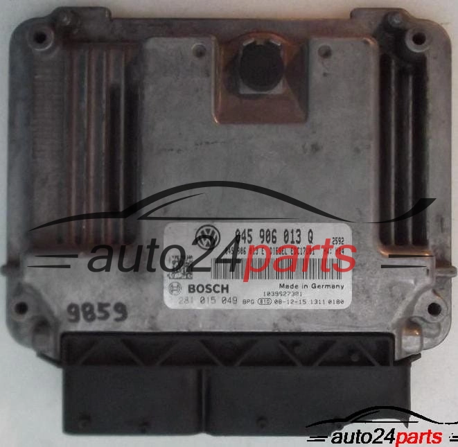 SKODA FABIA 1.9 TDI BOSCH 0 281 015 049, 0281015049, 045 906 013 Q, 045906013Q 
