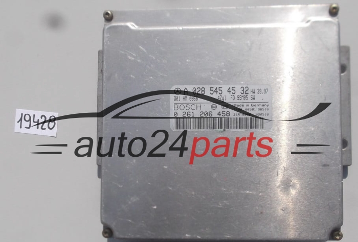 KOMPUTER STEROWNIK SILNIKA MERCEDES CLK BOSCH 0 261 206 458, 0261206458, A 028 545 45 32, A0285454532