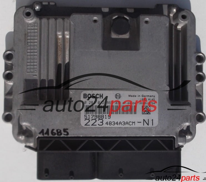 CENTRALITA DE MOTOR FIAT DOBLO 1.9 JTD, BOSCH 0 281 012 865