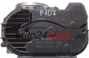 Σώμα πεταλούδας AUDI SEAT SKODA VOLKSWAGEN 06A 133 062 C, 06A133062C, BOSCH 0 280 750 036, 0280750036