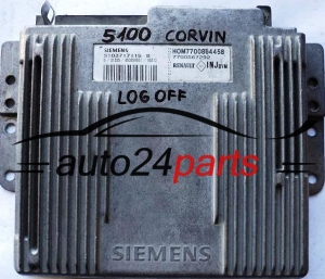 CENTRALINA DO MOTORE RENAULT LAGUNA 1.8 SIEMENS S103717115B, S103717115 B, HOM7700864458 HOM 7700864458, 7700867292