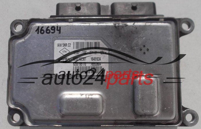 MOTORSTEUERGERÄT ECU STEUERGERAT RENAULT CLIO 1.2 MAGNETI MARELLI IAW 5NR.C2