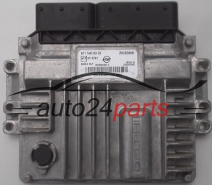 MOTORSTEUERGERÄT ECU STEUERGERÄT SSANGYONG 2.0 XDI DELPHI 28283968, 671 540 00 32, 6715400032, DCM3.7AP 
