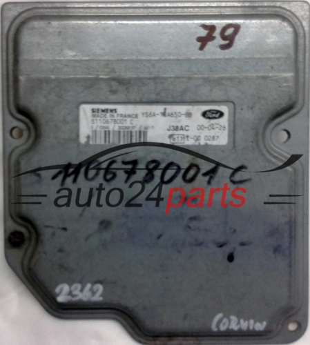 KOMPUTER STEROWNIK SILNIKA FORD FIESTA 1.25 YS6A-12A650-BB, YS6A12A650BB, S110678001C, S110678001 C - 2362, 8416