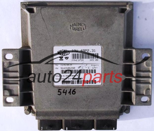 Μονάδα Ελέγχου Κινητήρα CITROEN C5 MAGNETI MARELLI IAW 48P2.31, IAW48P231, 16469034, 9642606280, 16394064, 9643790280